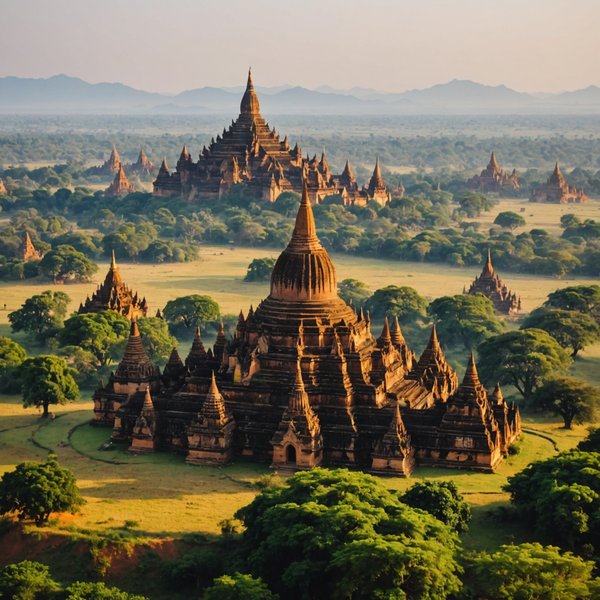 Comment explorer les temples anciens de Bagan, Myanmar : itinéraires et astuces?
