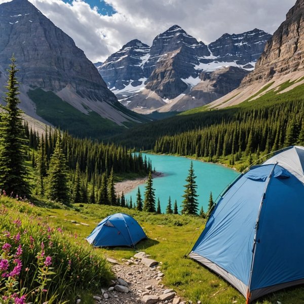 Comment organiser un camping pour une expédition de randonnée dans les Rocheuses canadiennes?