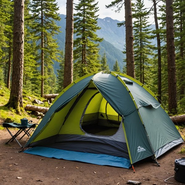 Quels sont les conseils pour un camping en région montagneuse avec observation des oiseaux?